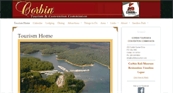 Desktop Screenshot of corbinkytourism.com